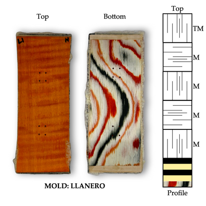 Choose Your Shape and Size! - Tiger Stripes # 1 Llanero