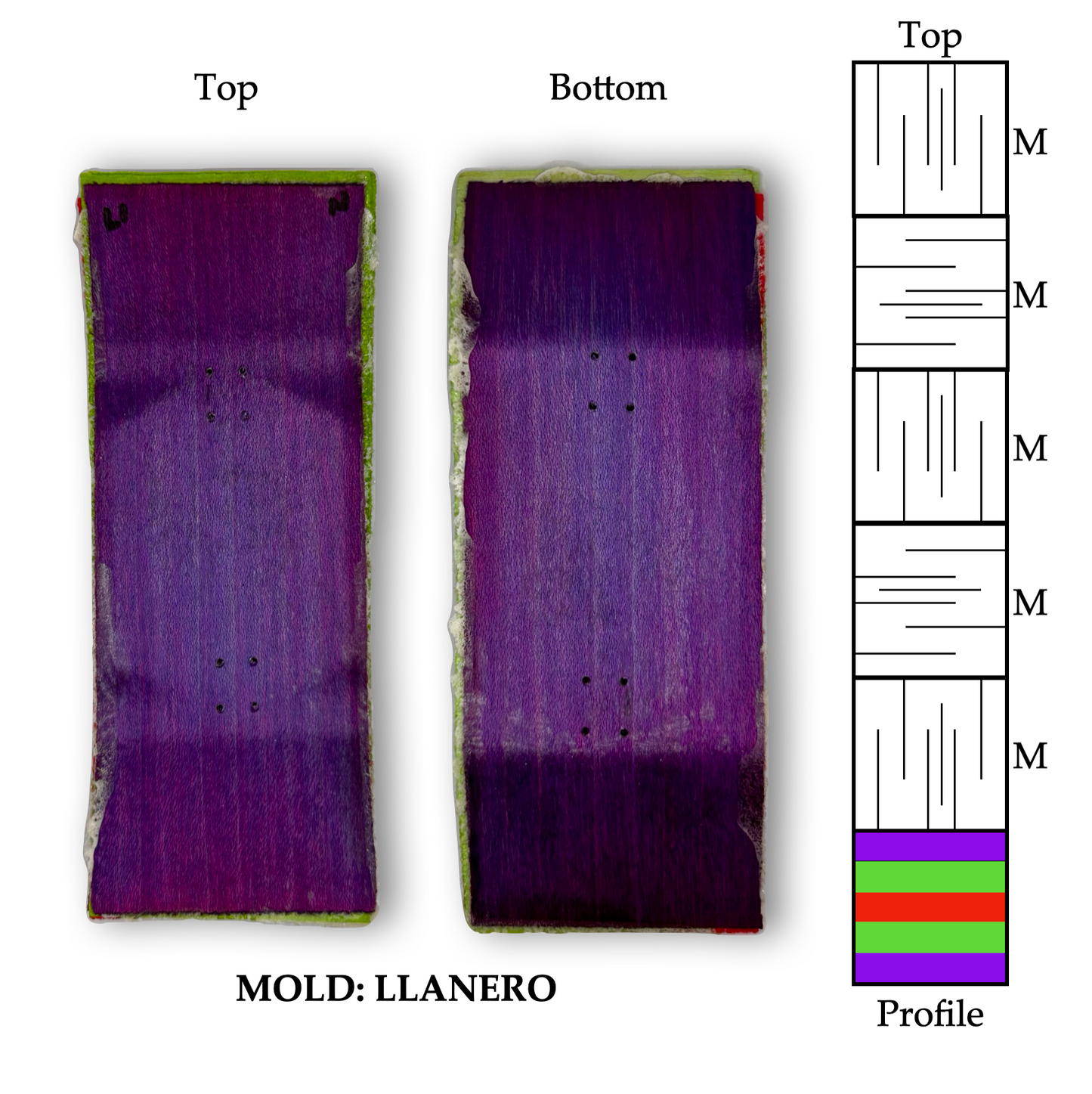 Choose Your Shape and Size! - Purple Love Llanero