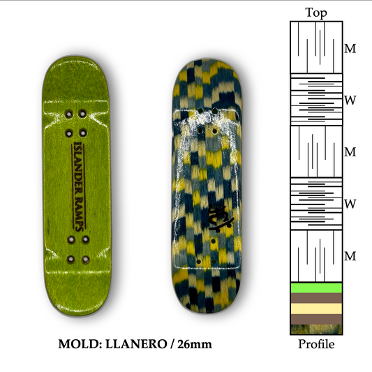 26mm BYW Stripes - Llanero Popsicle