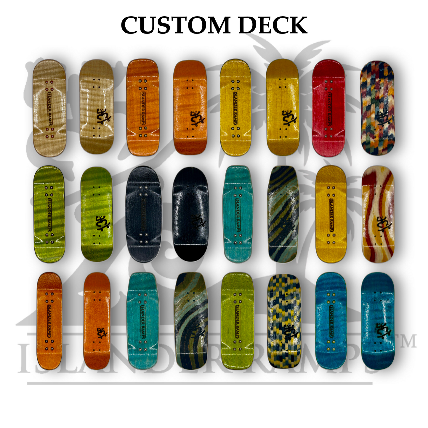 Custom Islander Ramps Deck