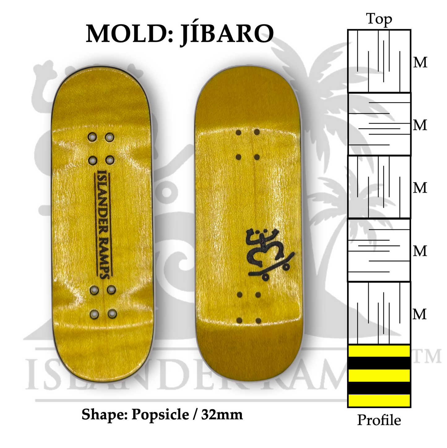 Bumblebee - 32mm Jibaro Popsicle