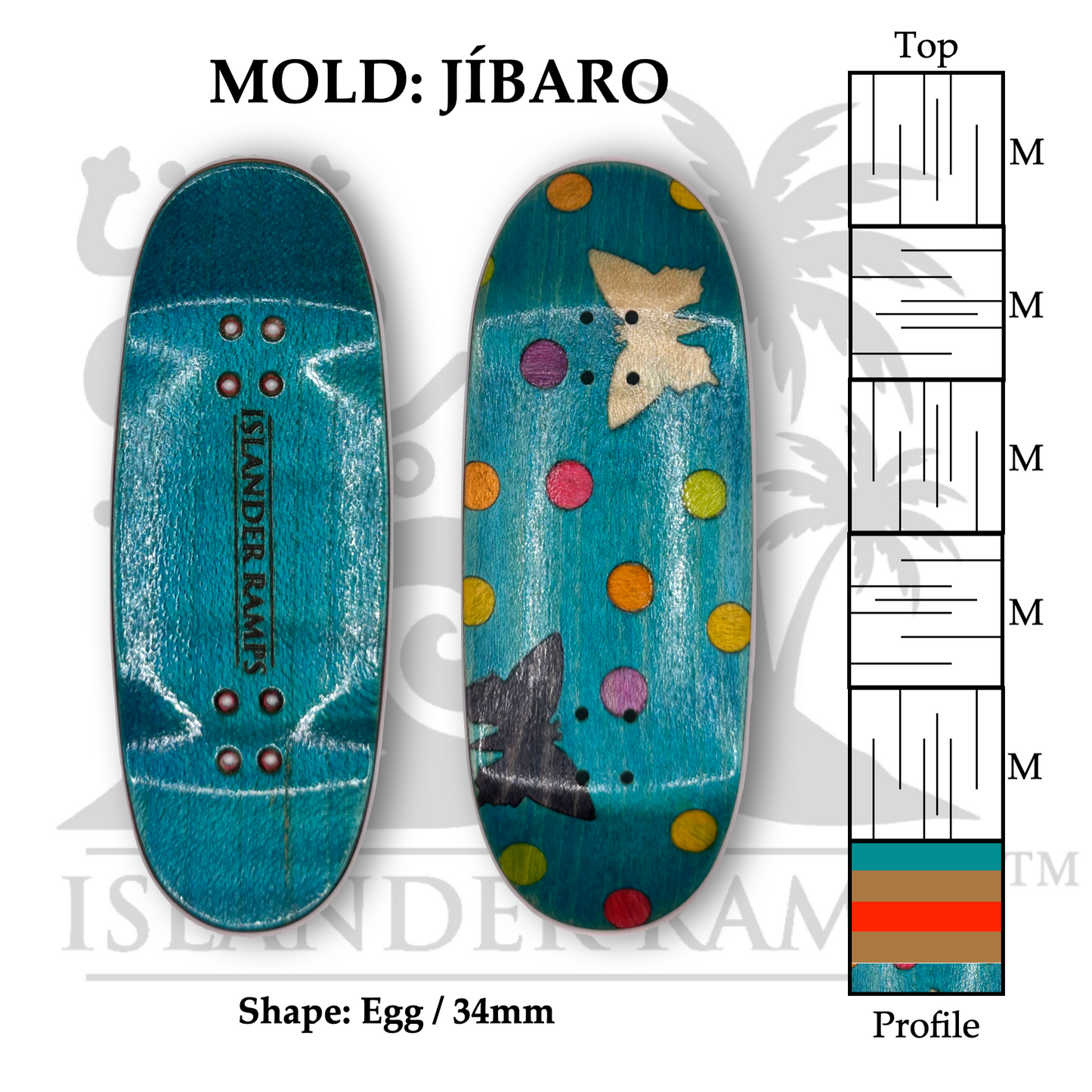 Primavera 2026 - 34mm Jibaro Egg (Blue)