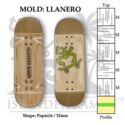 Paco Split - 32 mm Llanero Popsicle (Green)