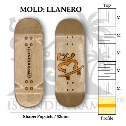 Paco Split - 32 mm Llanero Popsicle (Orange)
