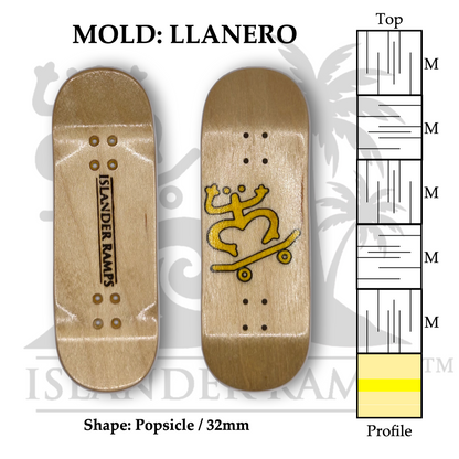 Paco Split - 32 mm Llanero Popsicle (Yellow)