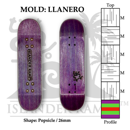 Purple Love - 26 mm Llanero Popsicle