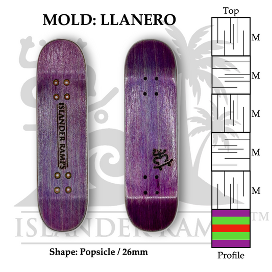 Purple Love - 26 mm Llanero Popsicle