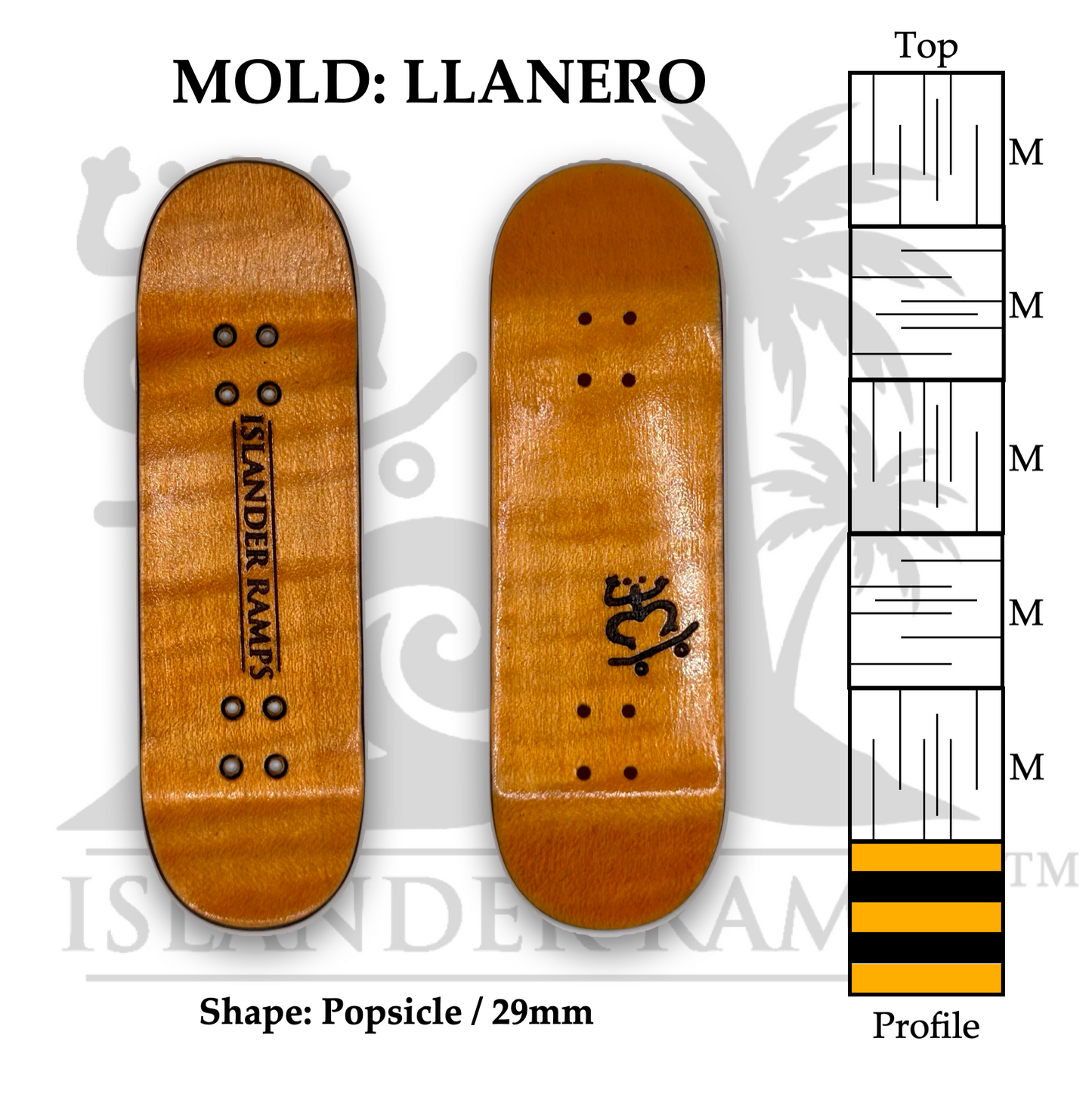 Calabaza - 29 mm Llanero Popsicle