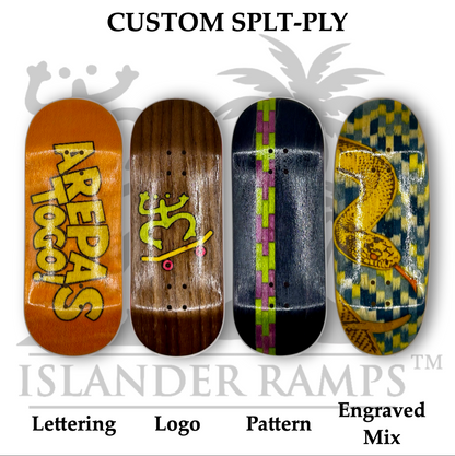 Custom Islander Ramps Deck - Split-ply